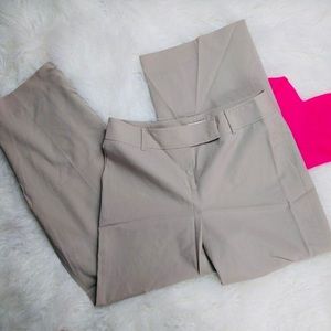 @ Loft sz 8 Khaki Crean Wide Leg Pants Ann
